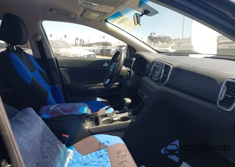 2019 Kia Sportage Lx from USA, damaged, VIN KNDPMCAC9K7538266